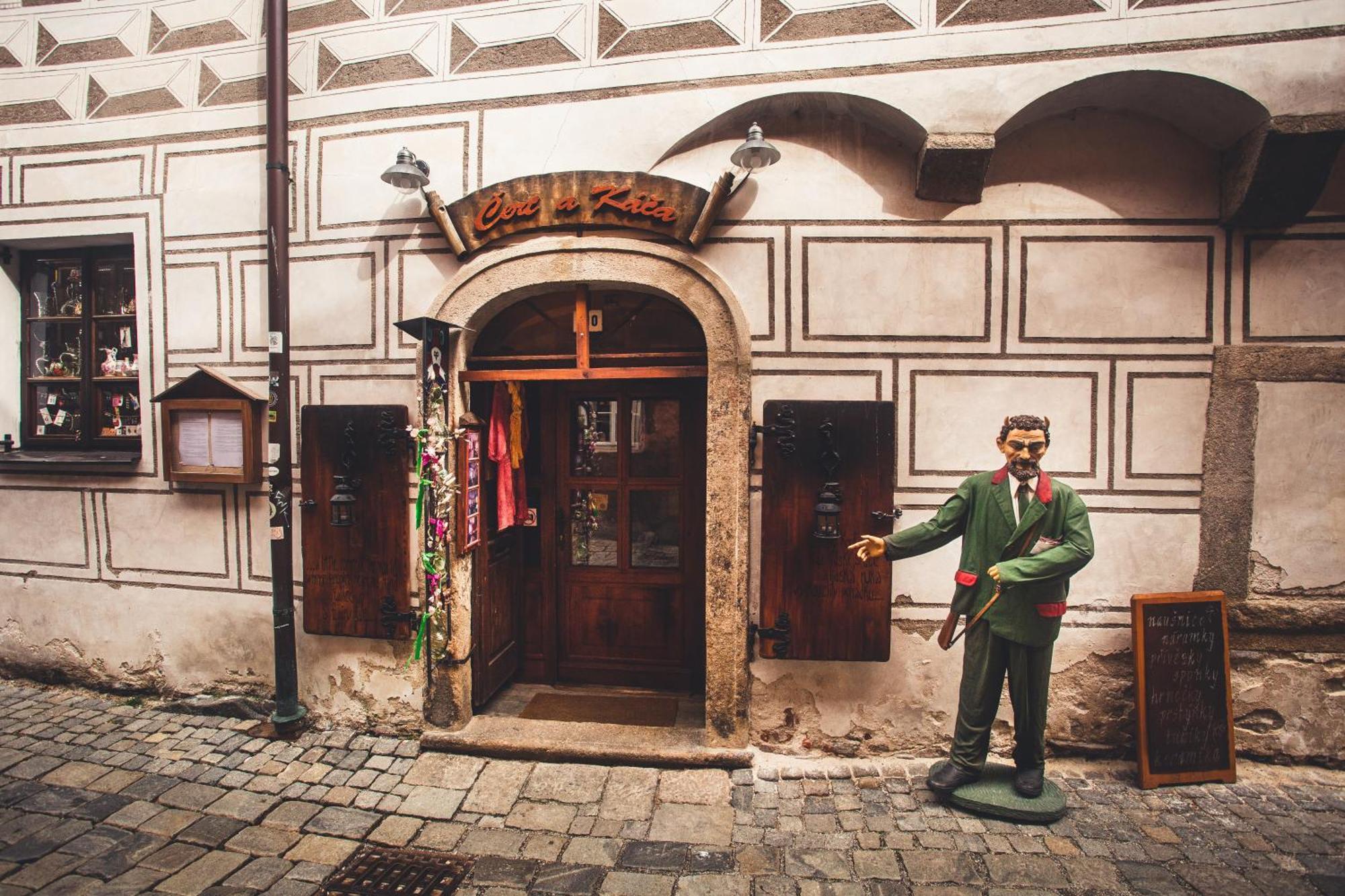 Pension Cert A Kaca Český Krumlov Extérieur photo