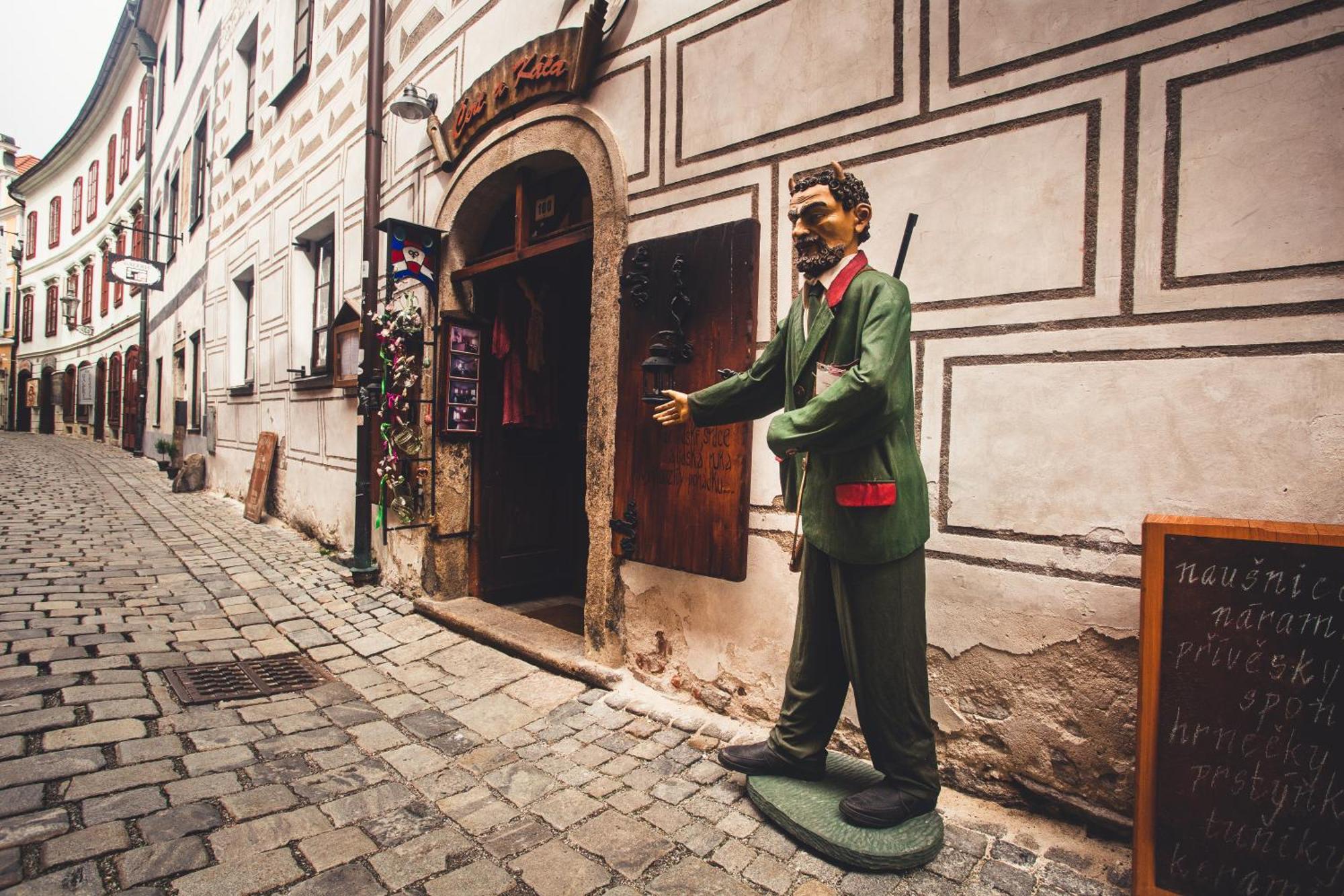 Pension Cert A Kaca Český Krumlov Extérieur photo